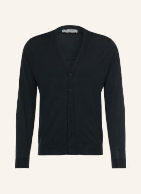 John Smedley Pletený Svetr Bradrick Z Merino Vlny černá