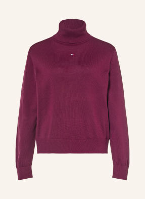 Tommy Jeans Rolák tmavě červená