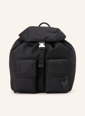Ami Paris Rucksack schwarz