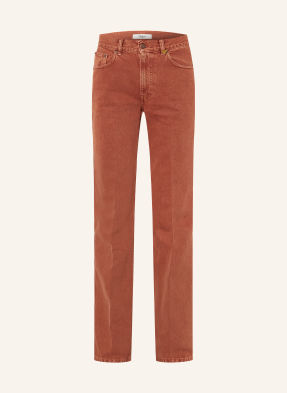 Chloé Rovné Džíny 237 crimson brown