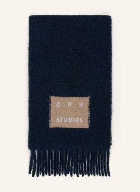 Copenhagen Studios Šála tmavě modrá / béžová
