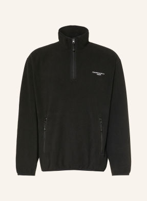 Carhartt Wip Fleecový Svetr S Kapucí Edmore černá