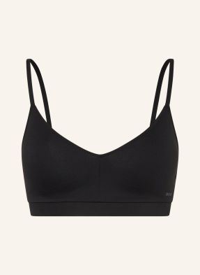 Skiny Bustier Podprsenka Cotton Stretch černá
