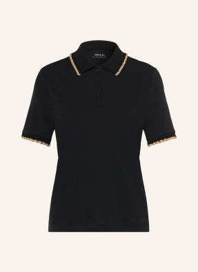 Marc Cain Žerzejová Polokošile S Volánky 900 black new