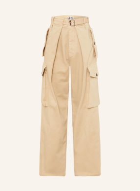 Loewe Cargo Kalhoty Regular Fit béžová