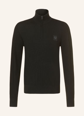 Belstaff Svetr Troyer Colden Z Merino Vlny černá