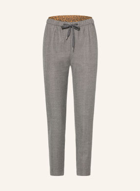 Marc Cain Flanellhose Rhodos Im Jogging-Stil grau