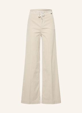 Marc Cain Marlenehose Warri Aus Cord weiss
