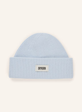 Drykorn Cashmere-Mütze Moah blau
