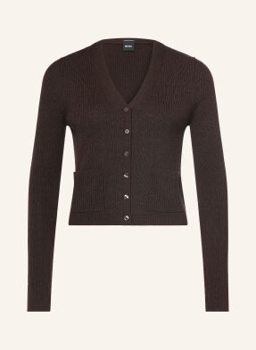 Boss Strickjacke Feryn braun