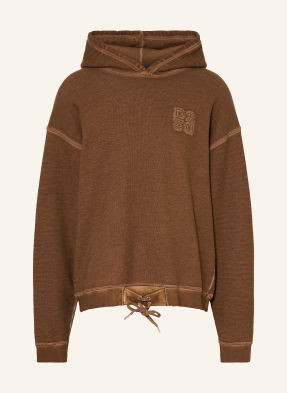 dsquared2 Mikina S Kapucí hnědá