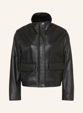 Lilienfels Lederblouson schwarz
