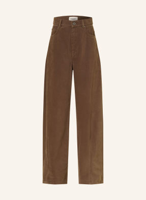 Weekend Max Mara Barrel Džíny Ordine 003 brown