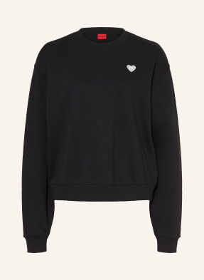 Hugo Sweatshirt Deroxina schwarz