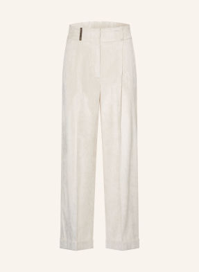 Peserico Kordové Culotte 242 ethereal beige