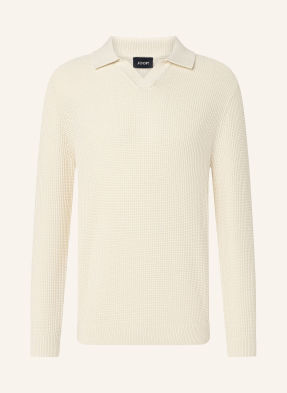 Joop! Strick-Poloshirt Xennder weiss