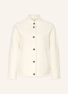 Max Mara Tweed-Blouson Palmizi weiss