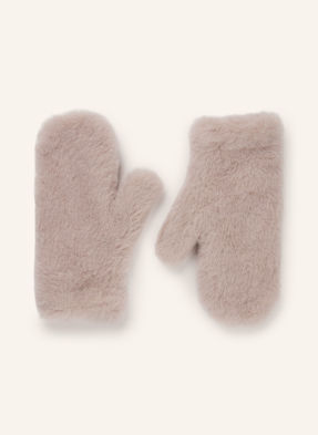 Max Mara Fäustlinge Ombrato Mit Cashmere beige