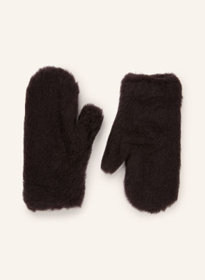 Max Mara Fäustlinge Ombrato Mit Cashmere braun