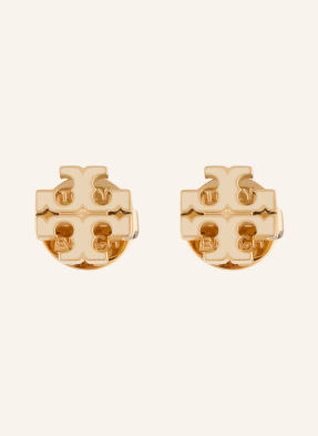 Tory Burch Náušnice Icon zlatá / bílá
