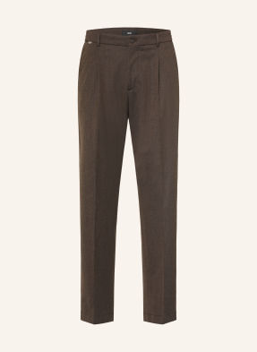 Cinque Oblekové Kalhoty Cileto Ultra Relaxed Fit 28 dunkelbraun