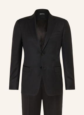 Zegna Oblek Slim Fit černá