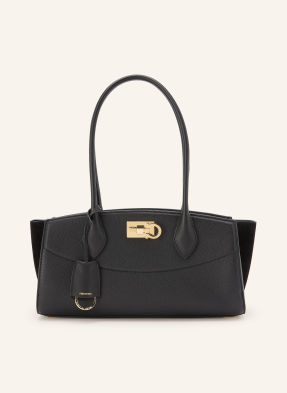 Ferragamo Handtasche The New Studio Soft schwarz