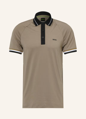 Boss Funktions-Poloshirt Toc Court Slim Fit beige