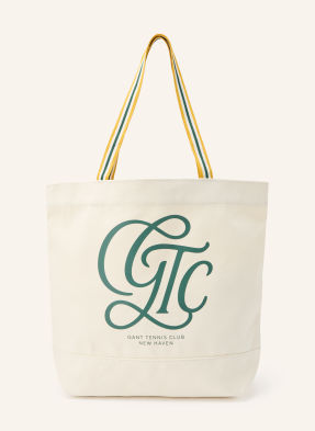 Gant Shopper režná / zelená
