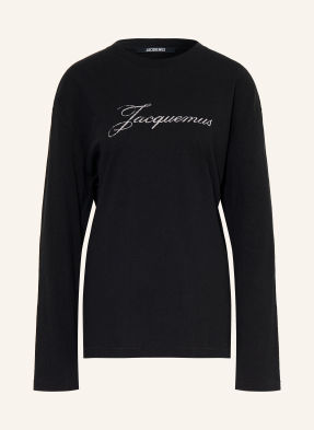 Jacquemus Tričko S Dlouhým Rukávem Le Montaigne černá