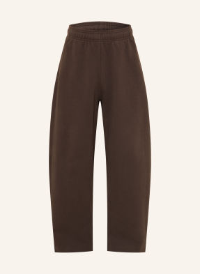 Jacquemus Tepláky Le Jogging Montaigne tmavě hnědá