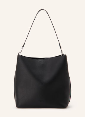 Seidenfelt Shopper Nelma schwarz