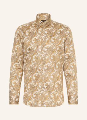 Etro Košile Regular Fit béžová / šedá / khaki