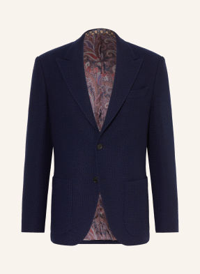 Etro Sako Regular Fit S Kašmírem tmavě modrá