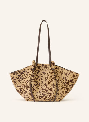 Yuzefi Shopper Mochi Large béžová / tmavě hnědá