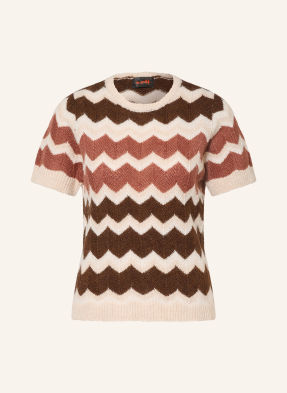 Miss Goodlife Strickshirt braun