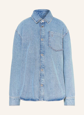 Ami Paris Džíny S Overshirtem modrá
