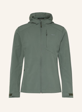 Me°Ru' Softshell Bunda Bordeaux zelená