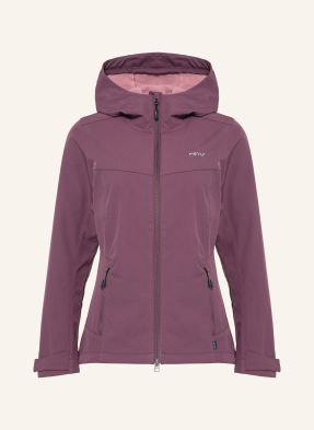 Me°Ru' Softshell Bunda Bordeaux tmavě červená