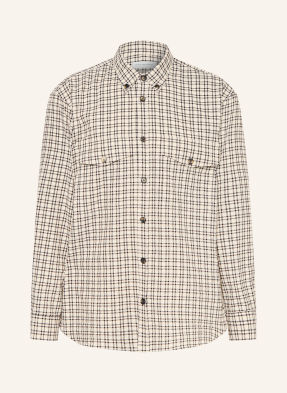 Dries Van Noten Košile Comfort Fit režná / světle hnědá / černá