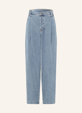 Dries Van Noten Široké Džíny, Regular Fit 514 light blue