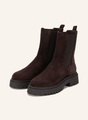 Mrs & Hugs Chelsea-Boots braun