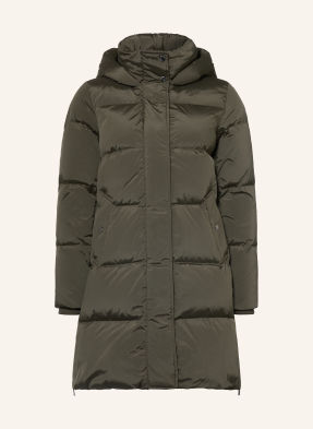 Woolrich Péřové Bundy Kelly tmavě zelená