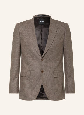 Boss Oblekové Sako Huge Slim Fit 209 dark brown