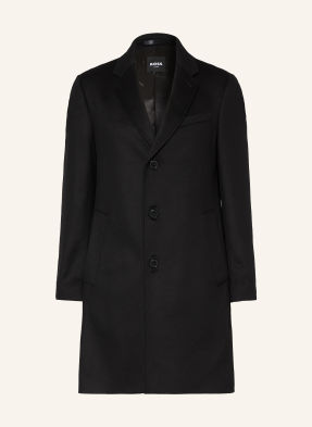 Boss Wollmantel Hyde schwarz