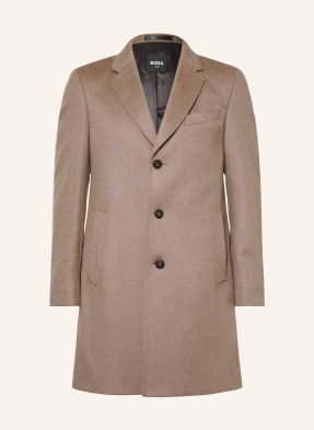 Boss Wollmantel Hyde braun