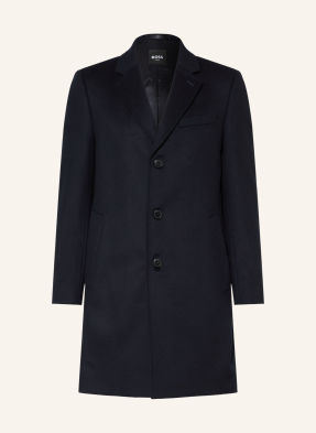 Boss Wollmantel Hyde blau