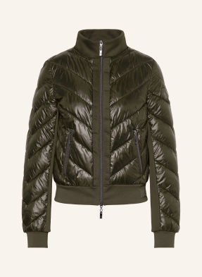 Monari Steppjacke Mit Schmucksteinen gruen