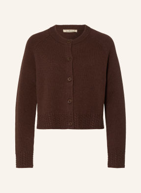 Smith & Soul Pletený Svetr tmavě hnědá