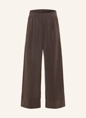 Rich & Royal Jerseyová Culotte tmavě hnědá